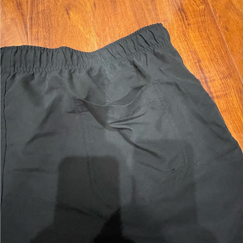 Classic Black Athletic Men's Shorts - Picture 5 of 8